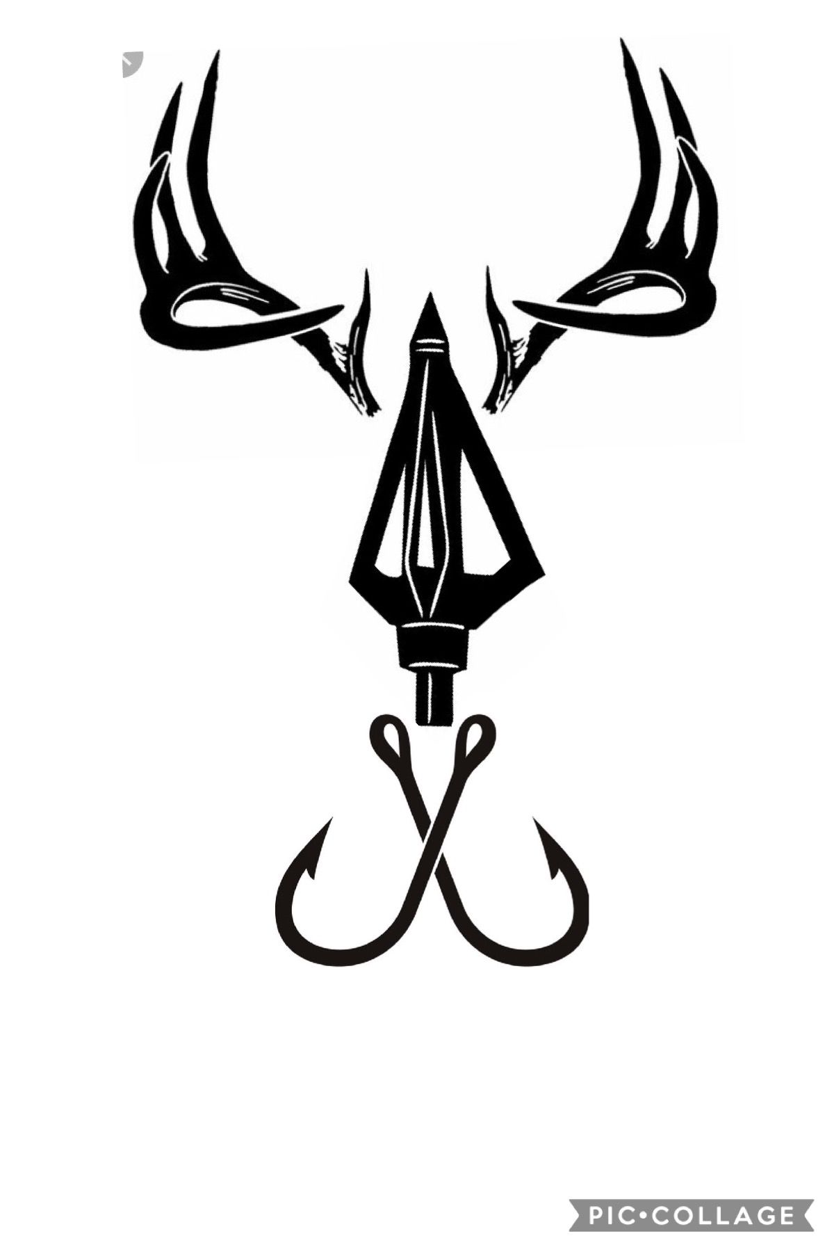 antler tattoos for men 0072