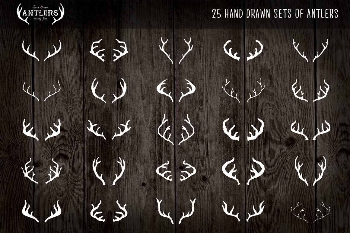 antler tattoos for men 0074