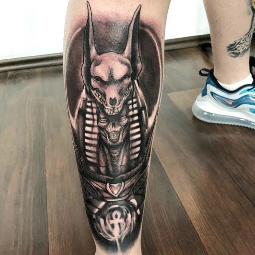 Anubis tattoos for men 0012