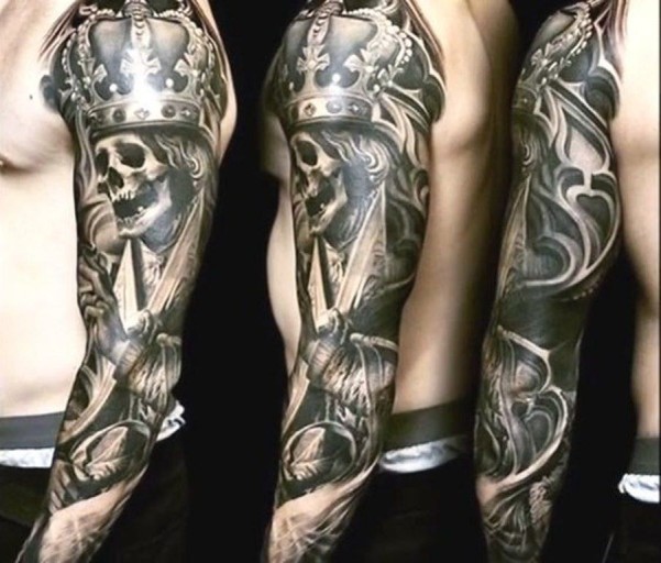 Anubis tattoos for men 0019