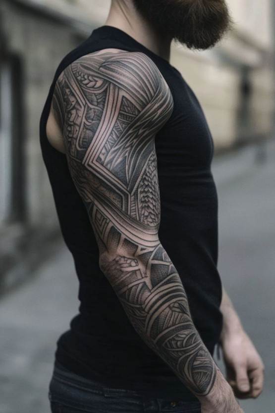 Anubis tattoos for men 0079