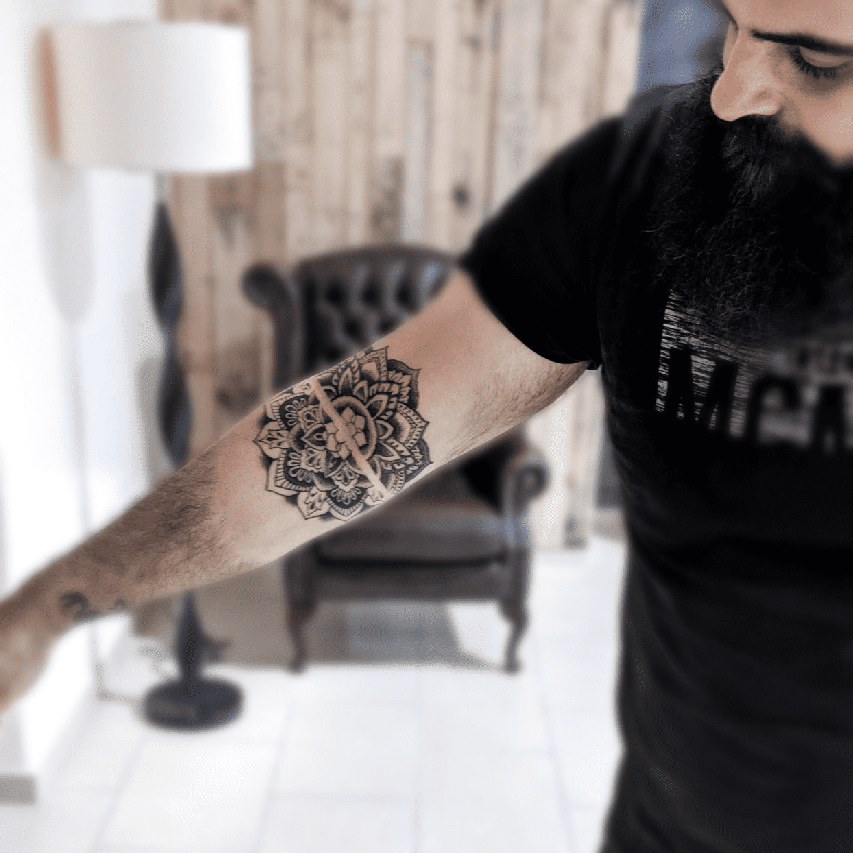 anxiety tattoos for men designs