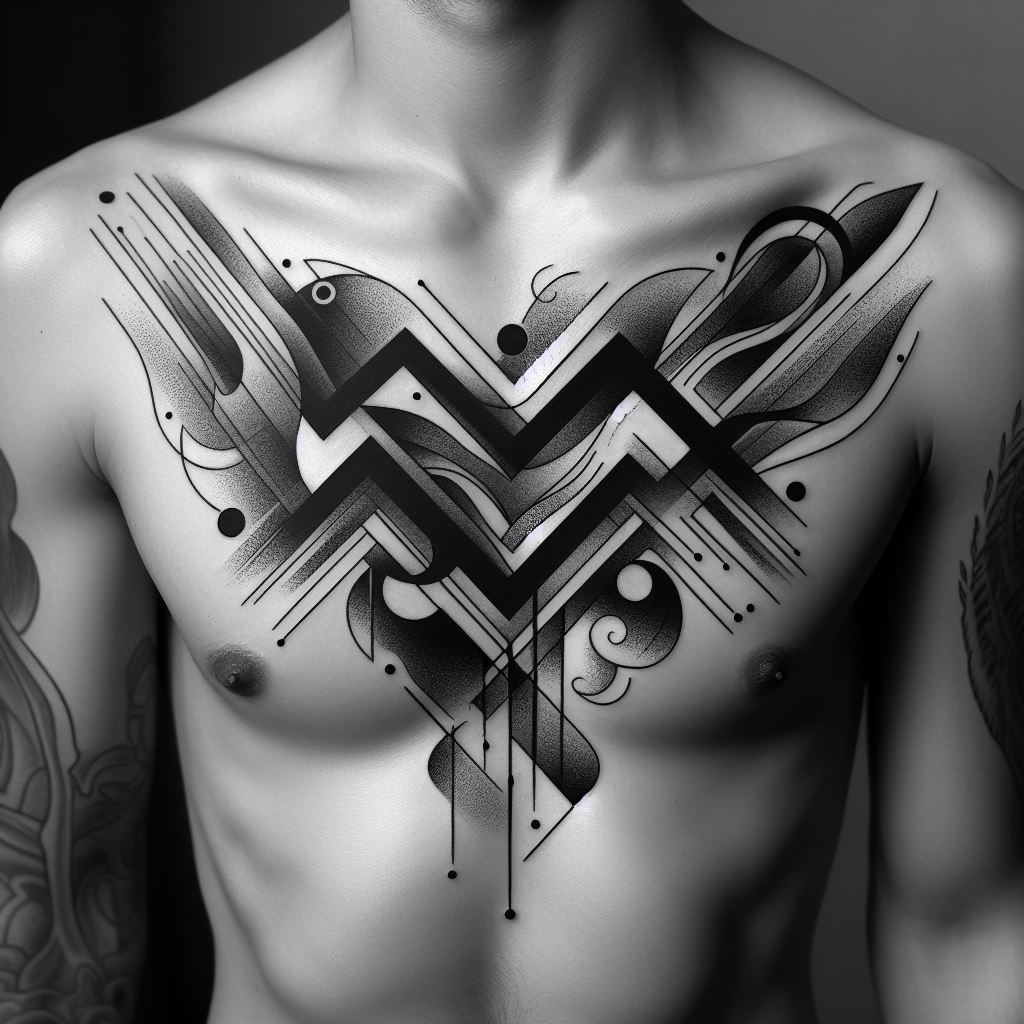 Aquarius tattoos for men 0081