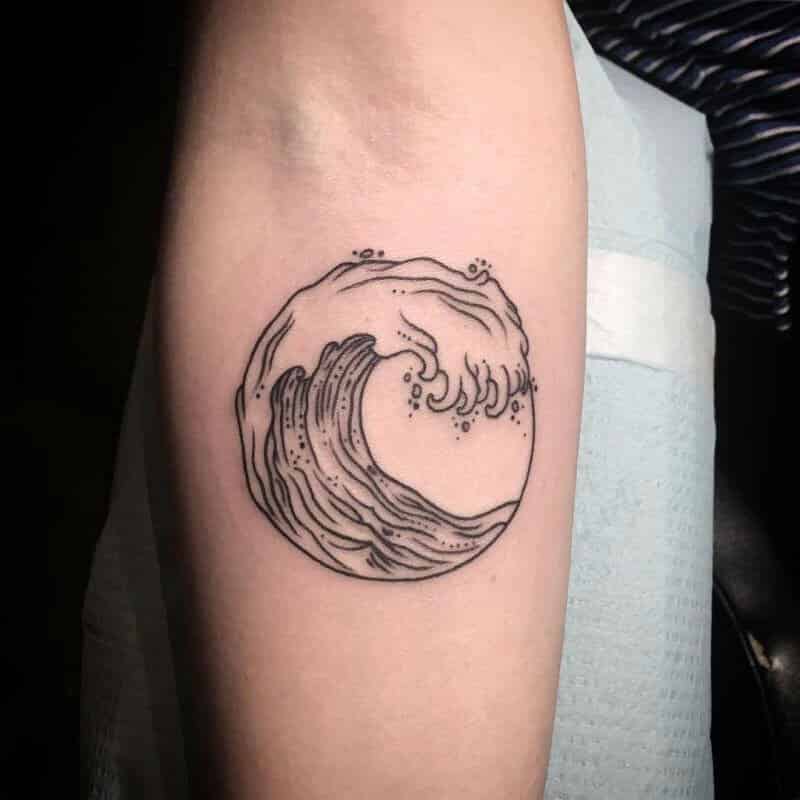 Aquarius tattoos for men 0096