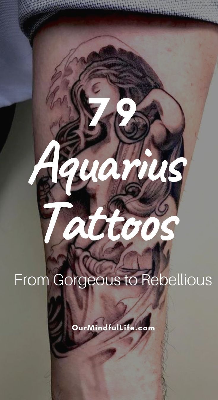 Aquarius tattoos for men 0097