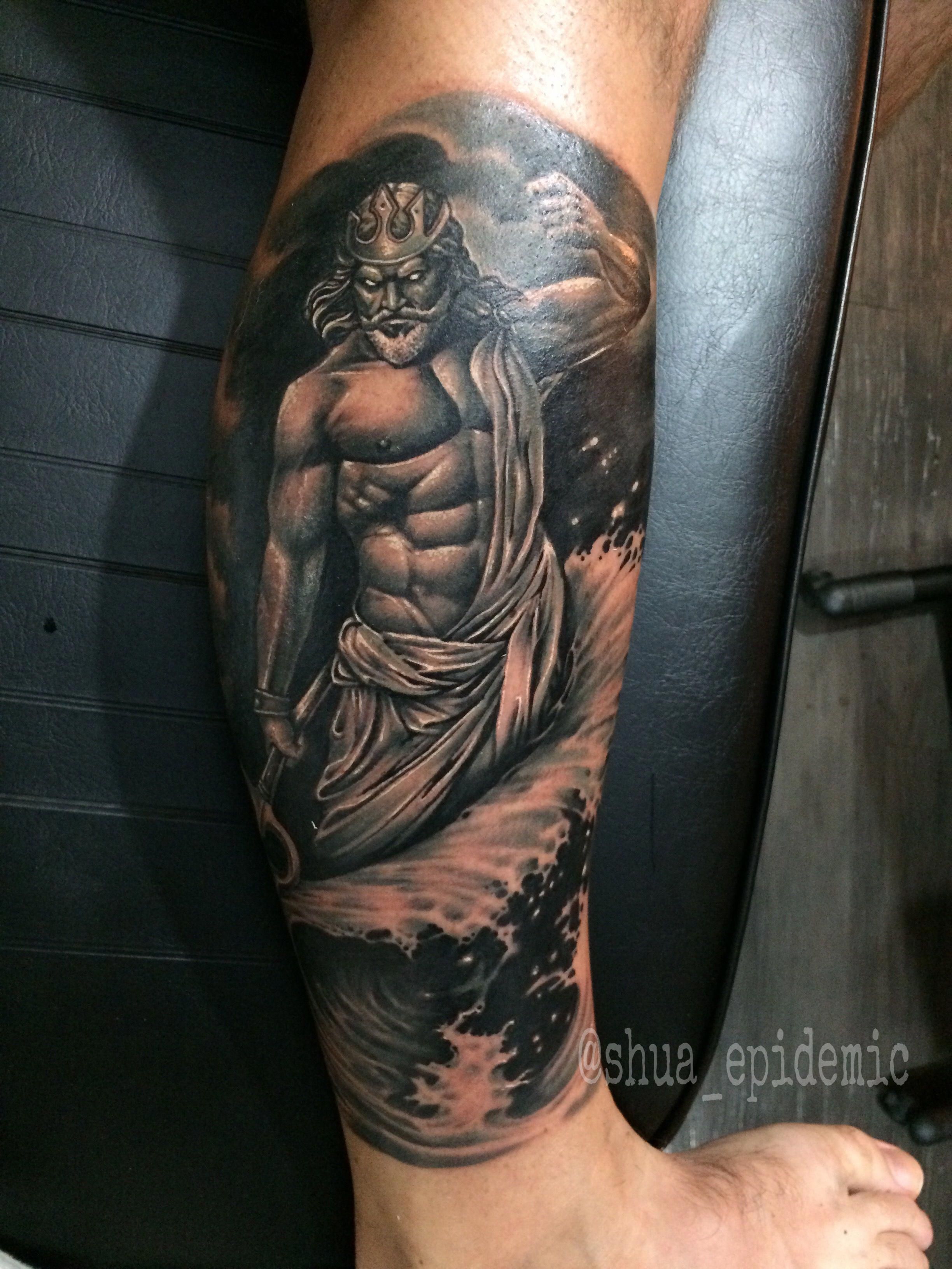 Aquarius tattoos for men 0098