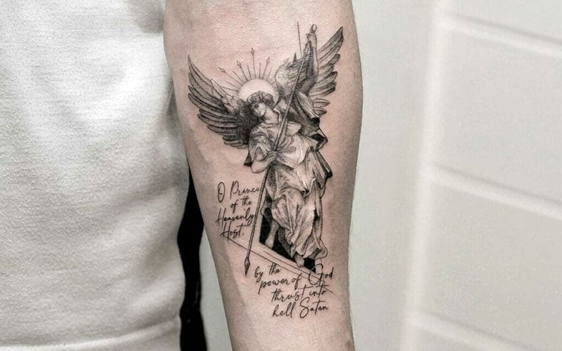 archangel tattoo designs for men 0018