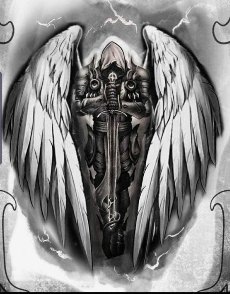 archangel tattoo designs for men 0022