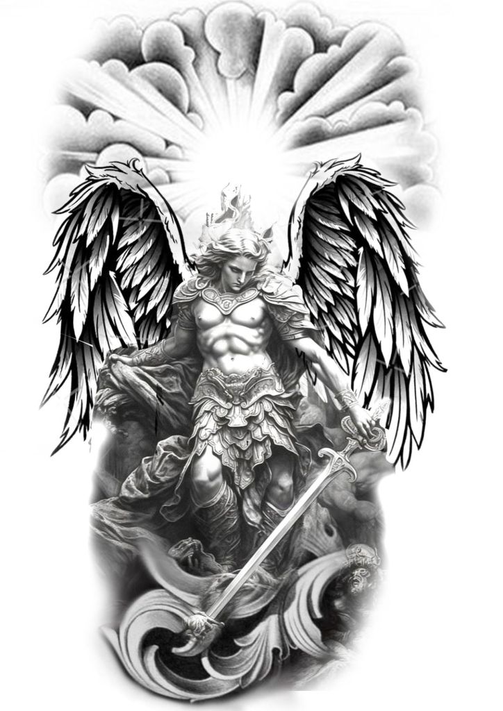 archangel tattoo designs for men 0030