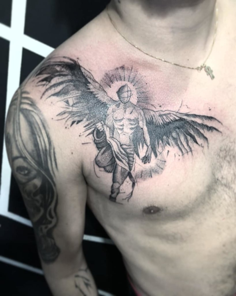 archangel tattoo designs for men 0031