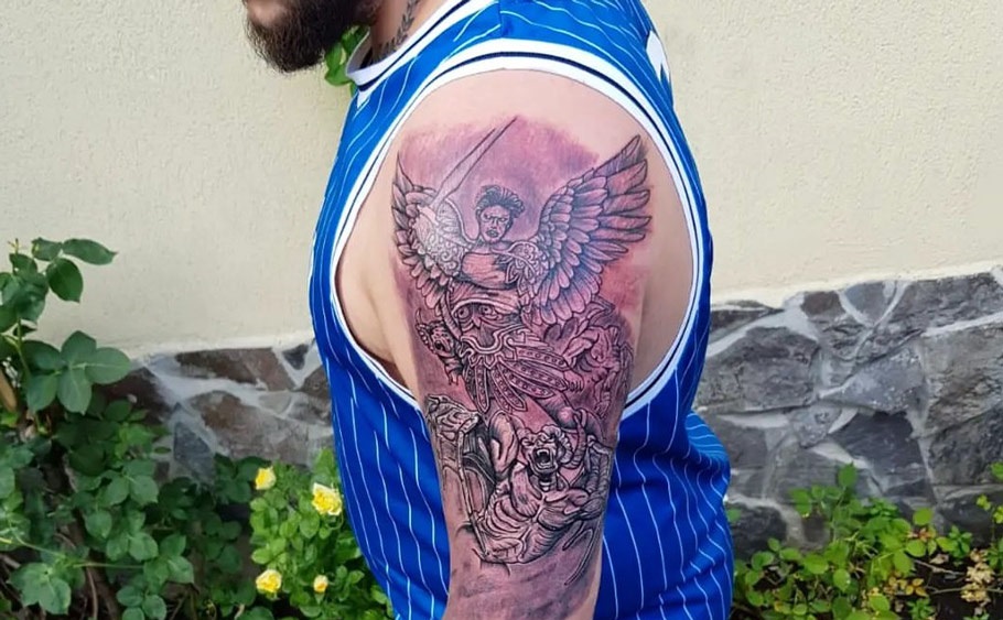 archangel tattoo designs for men 0032