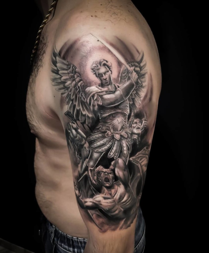 archangel tattoo designs for men 0035