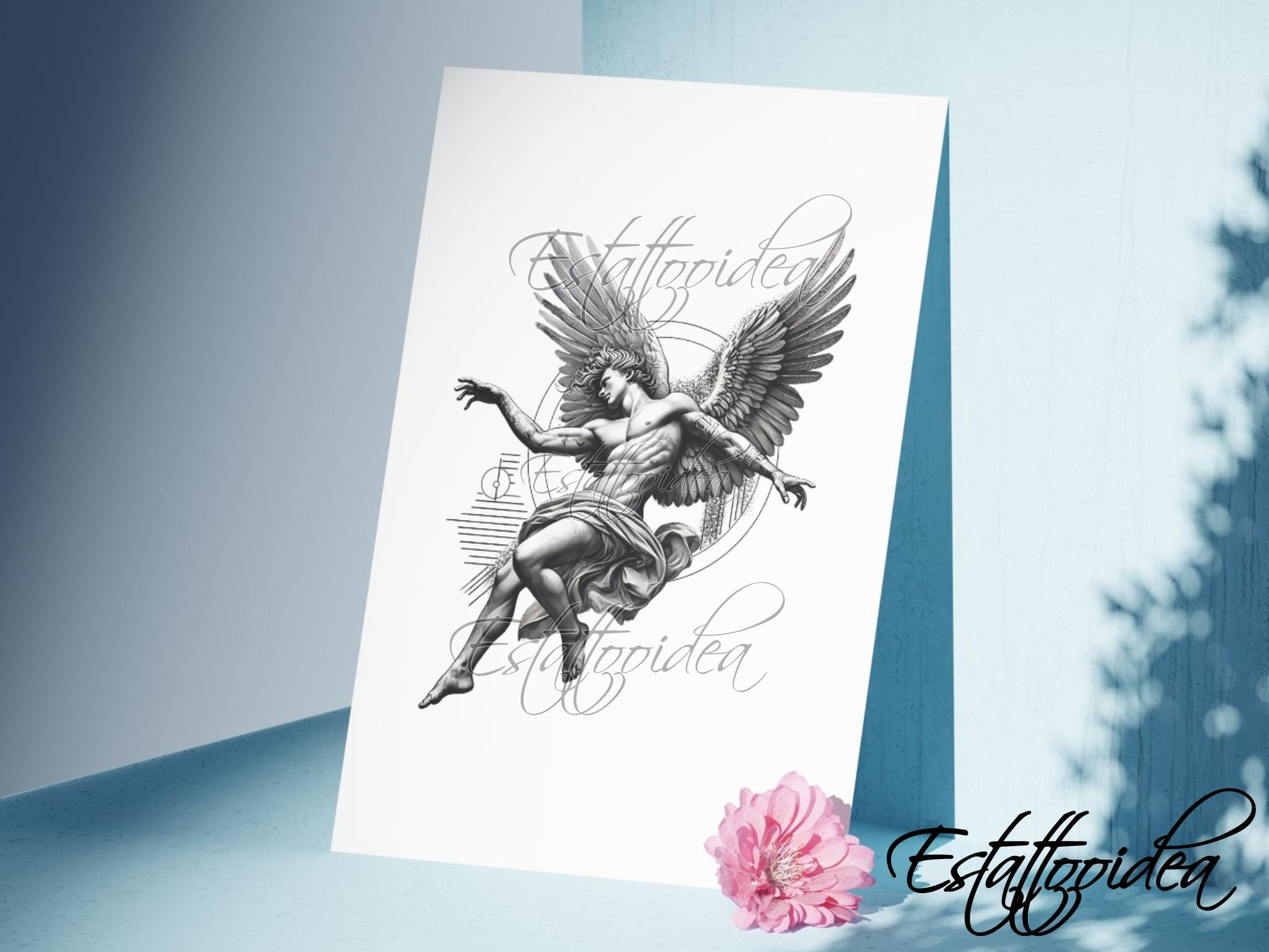 archangel tattoo designs for men 0038