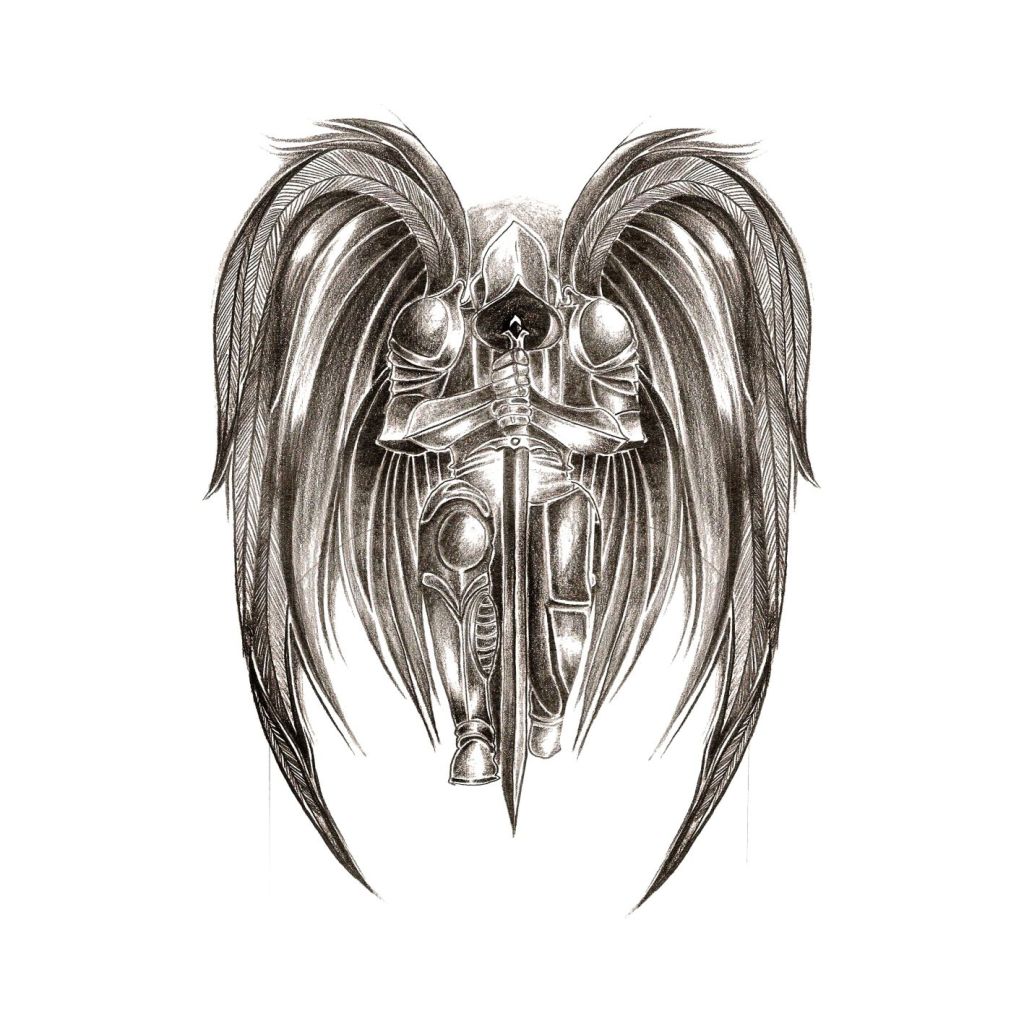 archangel tattoo designs for men 0040