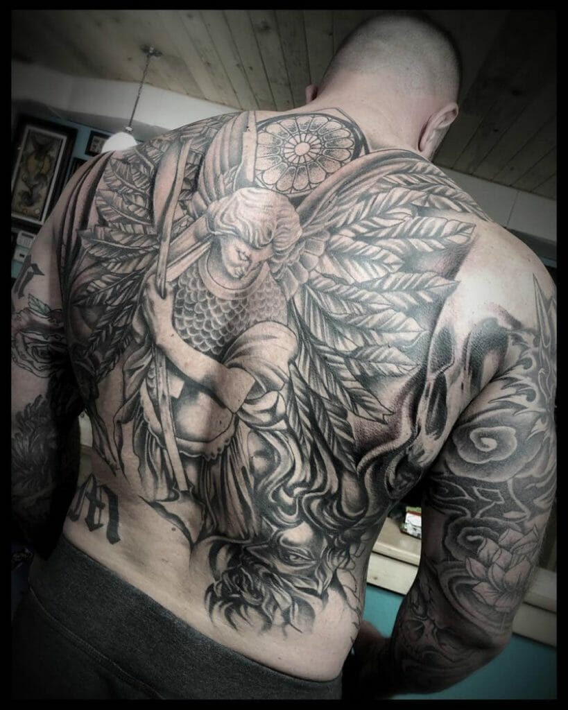 archangel tattoo designs for men 0045