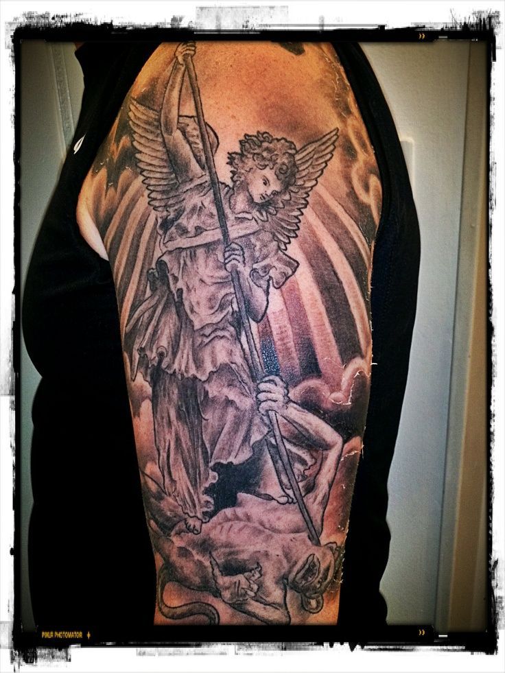 archangel tattoo designs for men 0048