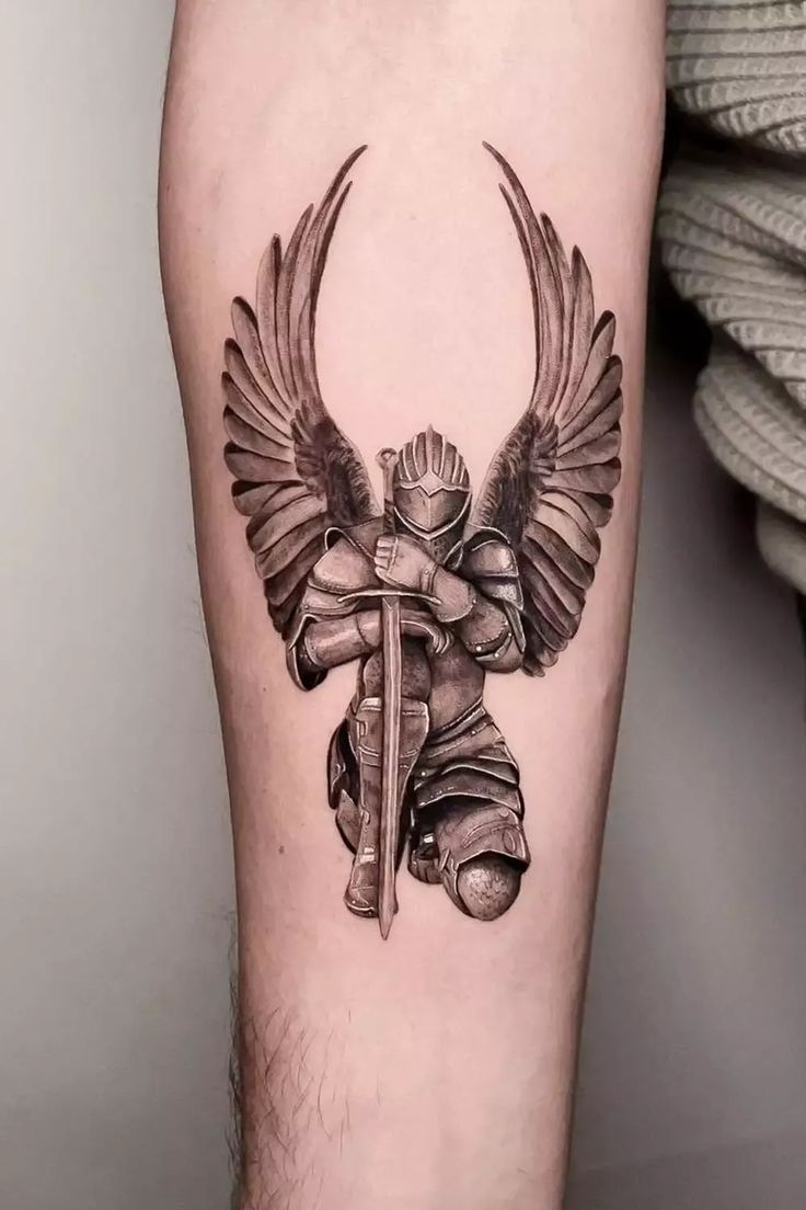 archangel tattoo designs for men 0056