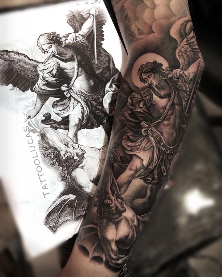 archangel tattoo designs for men 0059