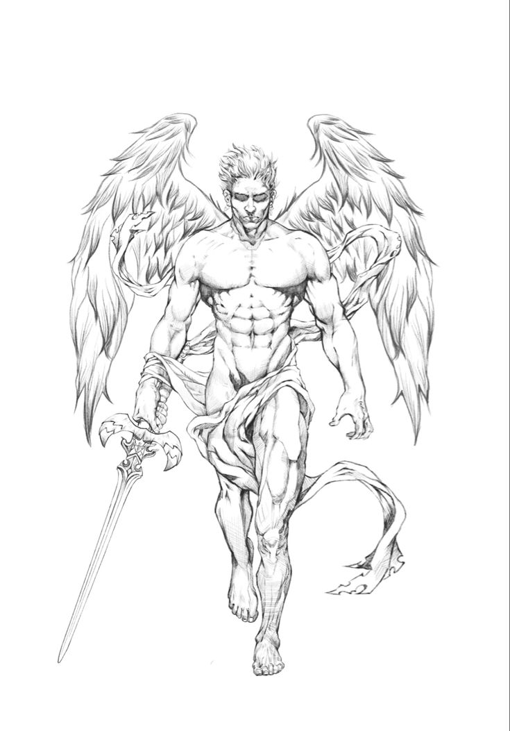 archangel tattoo designs for men 0080