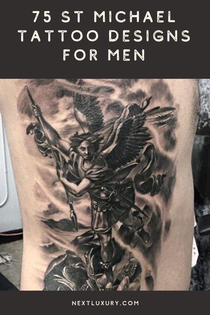 archangel tattoo designs for men 0083