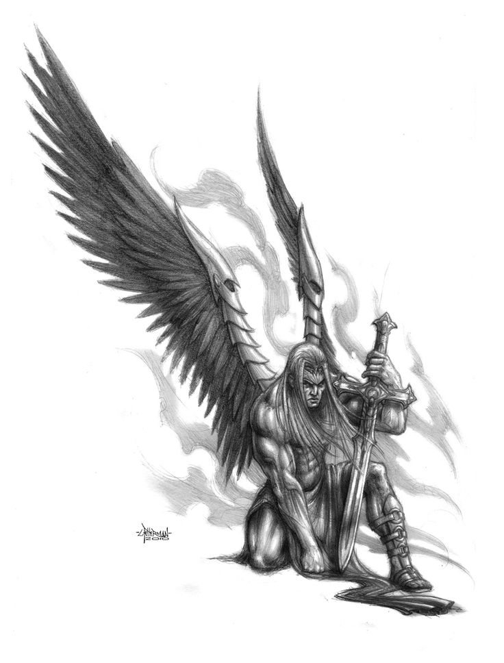 archangel tattoo designs for men 0087