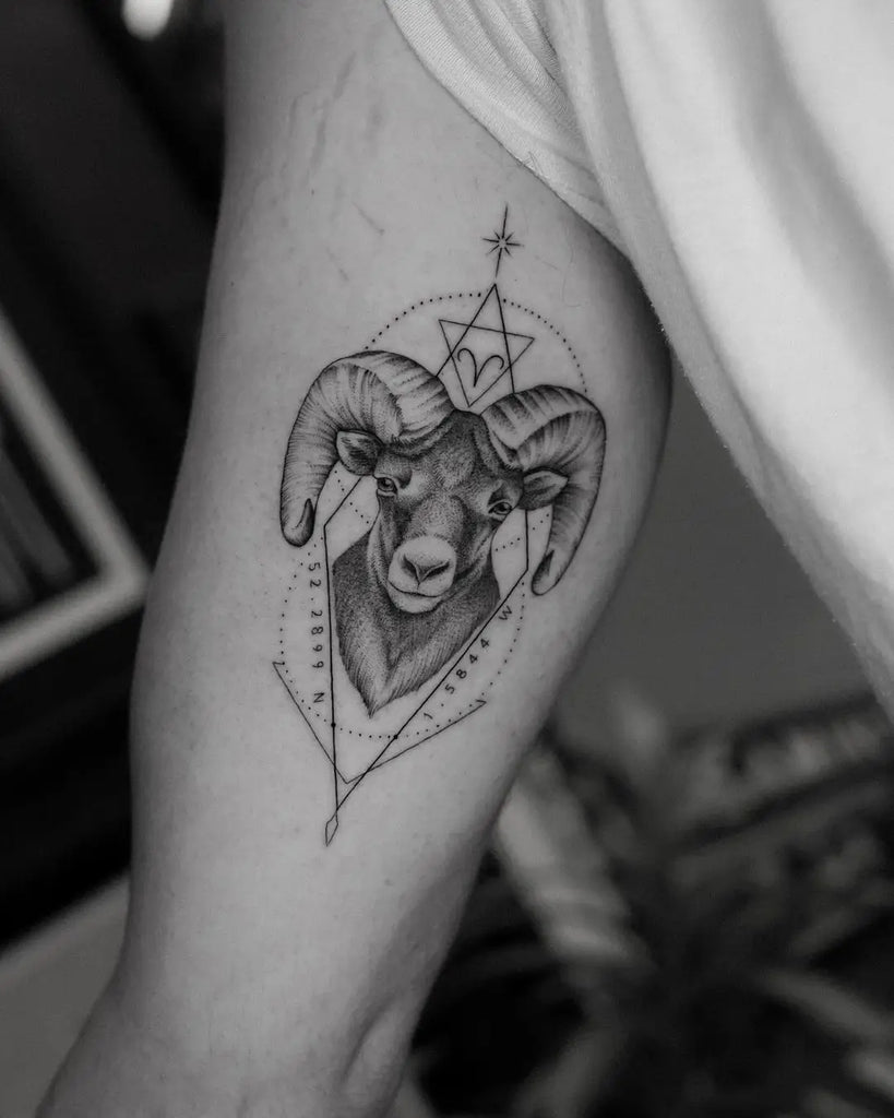 Aries tattoos for men 0015