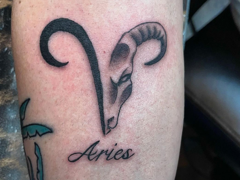 Aries tattoos for men 0022