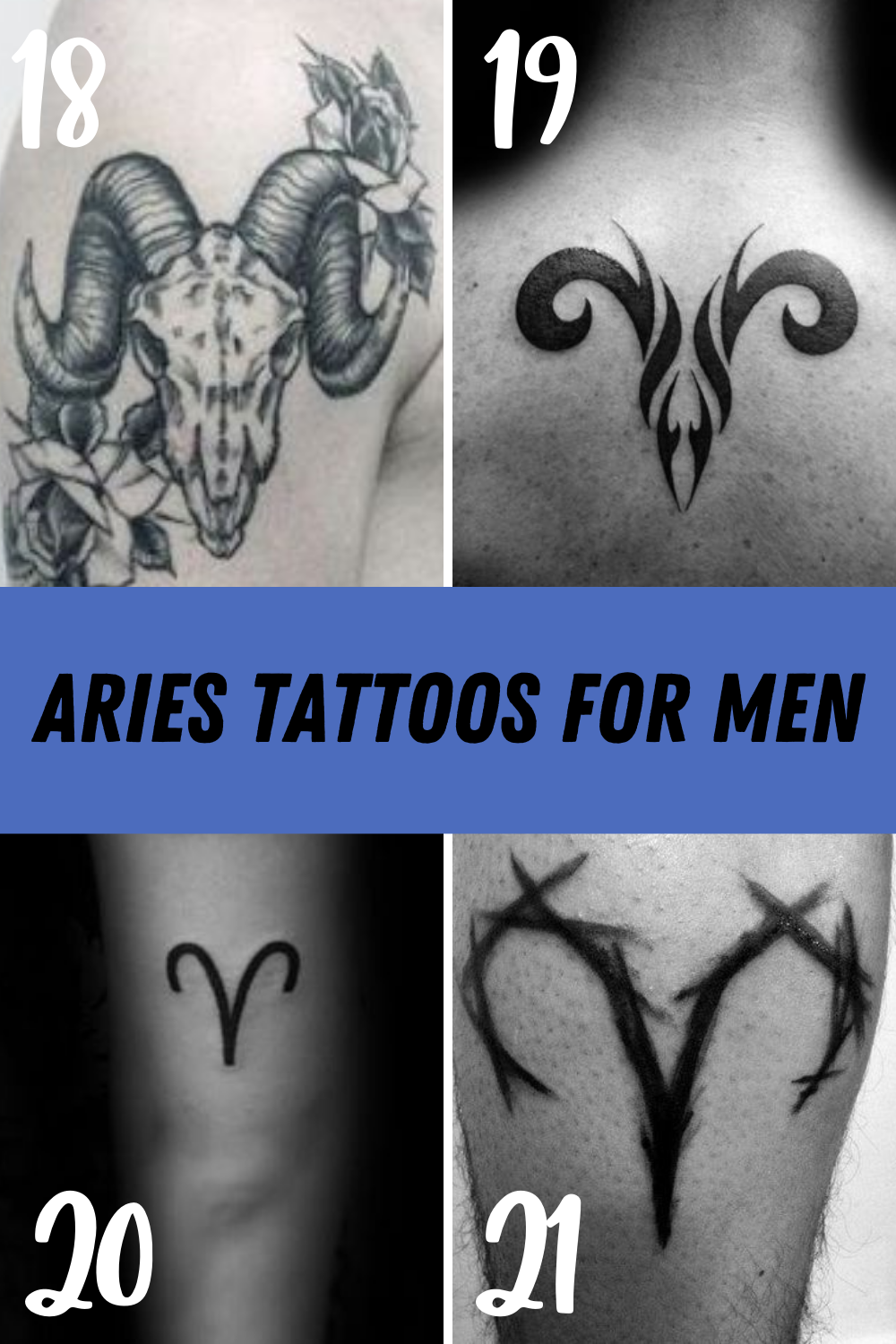 Aries tattoos for men 0036