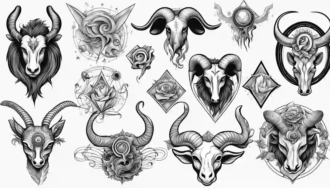 Aries tattoos for men 0059