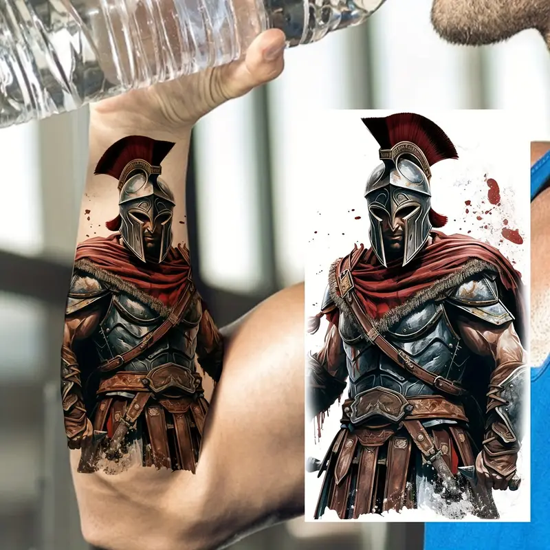 armor sleeve tattoos for men 0032