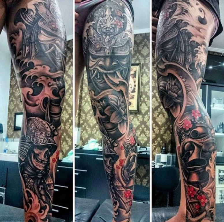 armor sleeve tattoos for men 0062