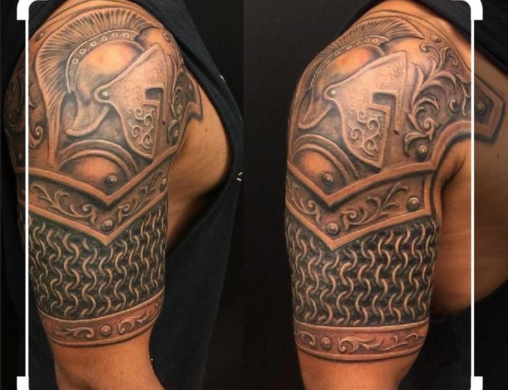 armor sleeve tattoos for men 0097