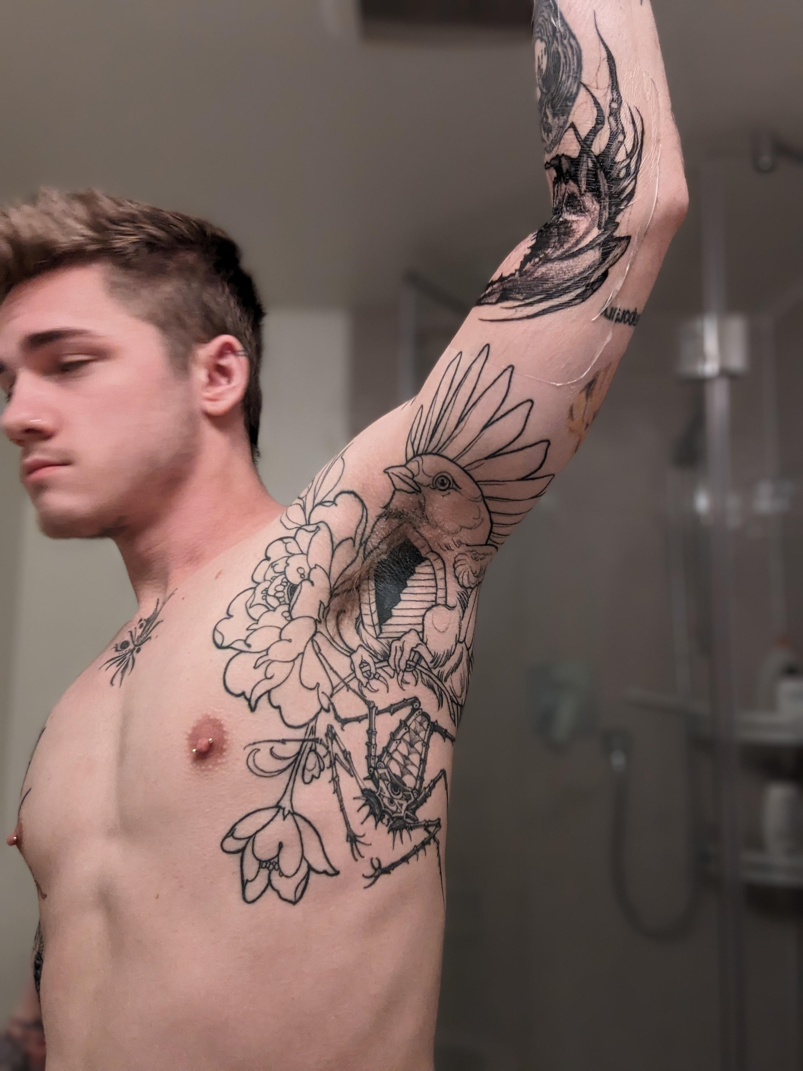 armpit tattoos for men 0013