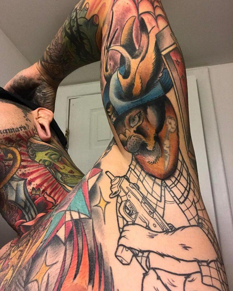 armpit tattoos for men 0024