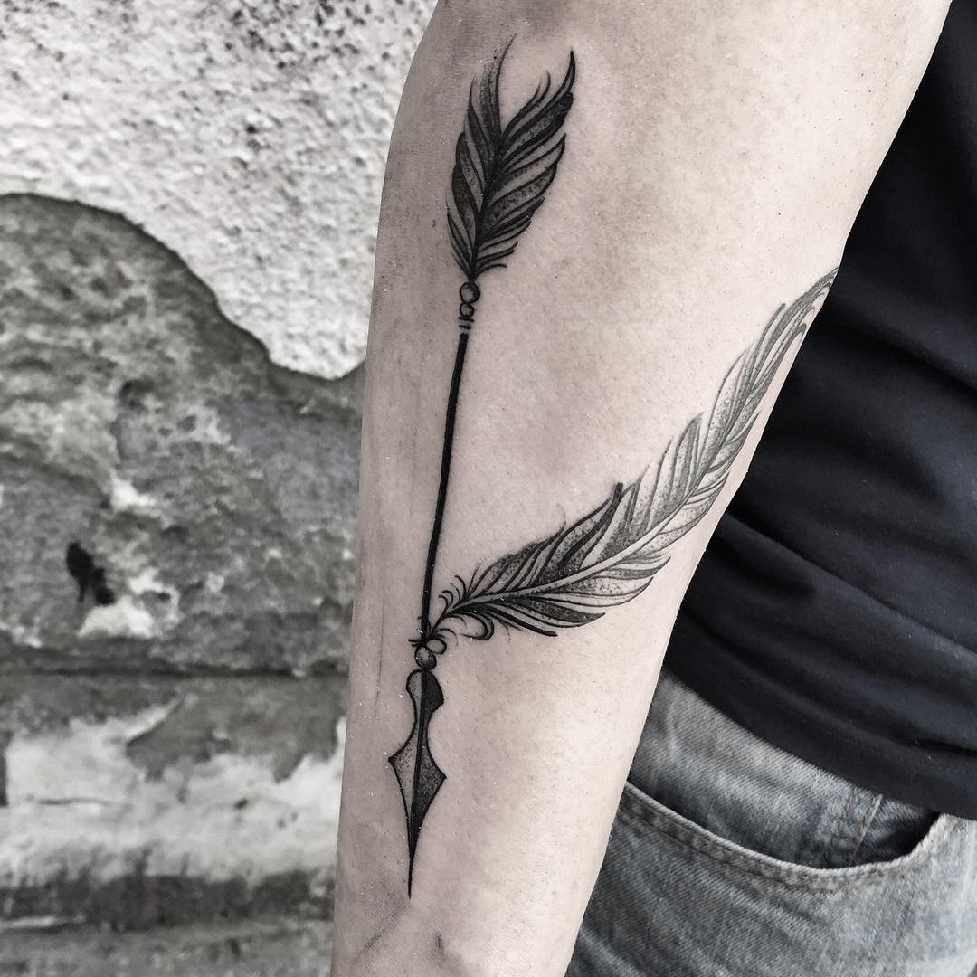 arrow tattoos for men 0014