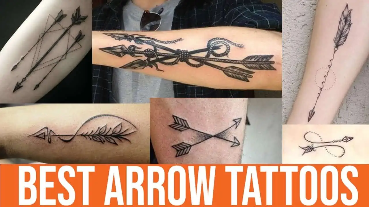 arrowhead tattoos for men symbolism