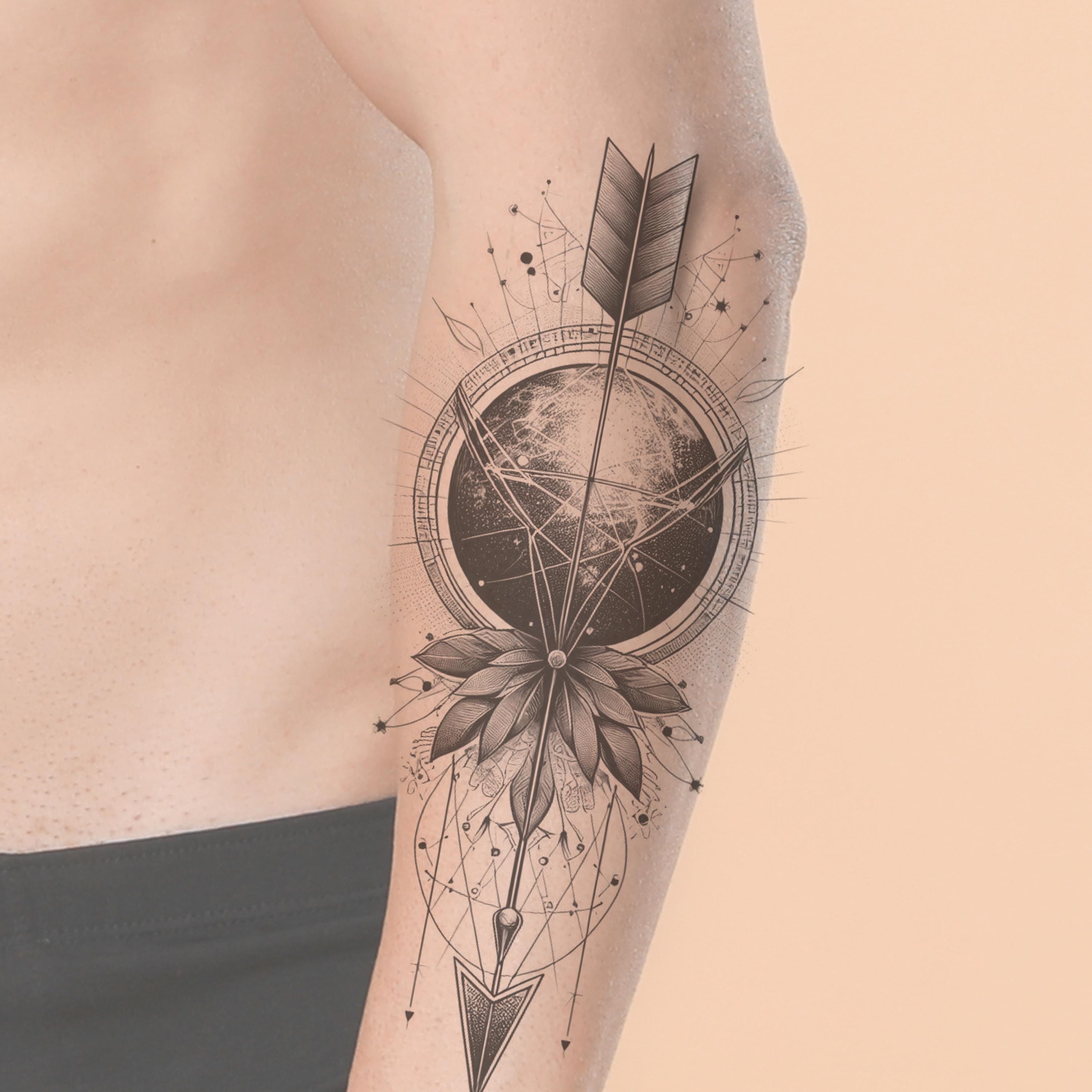 arrowhead tattoos for men 0081