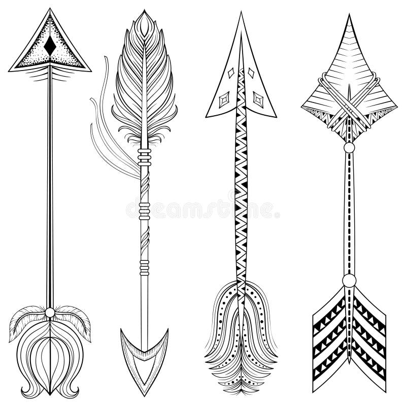 arrowhead tattoos for men 0096