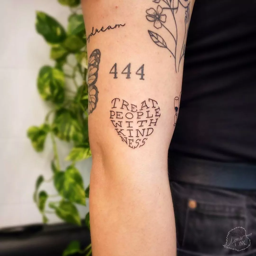 artistic styles of number tattoos for men