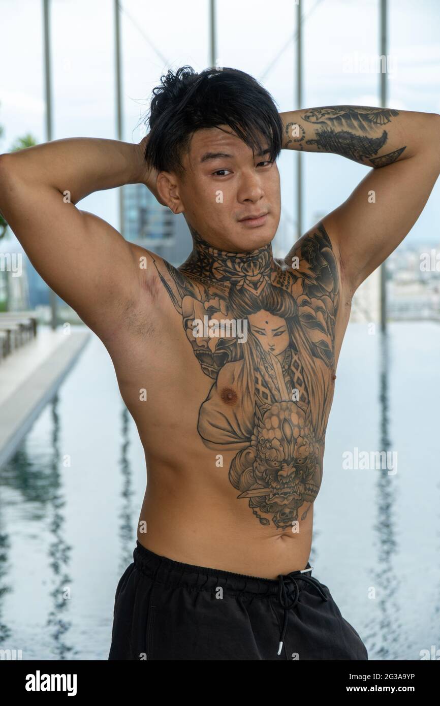 Asian tattoos for men designs