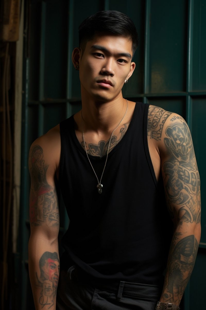 Asian tattoos for men 0014