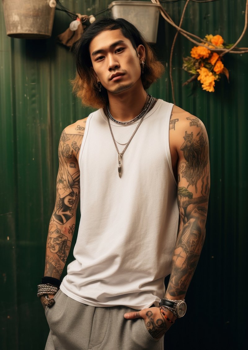 Asian tattoos for men 0018