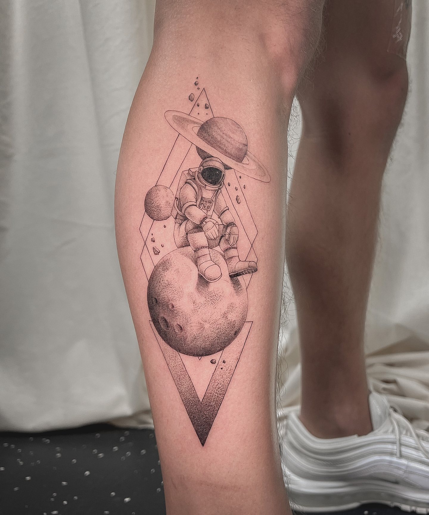 astronaut tattoos for men 0014