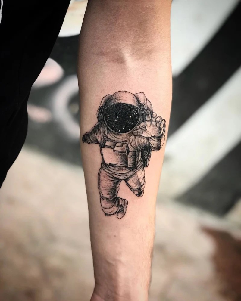 astronaut tattoos for men 0032