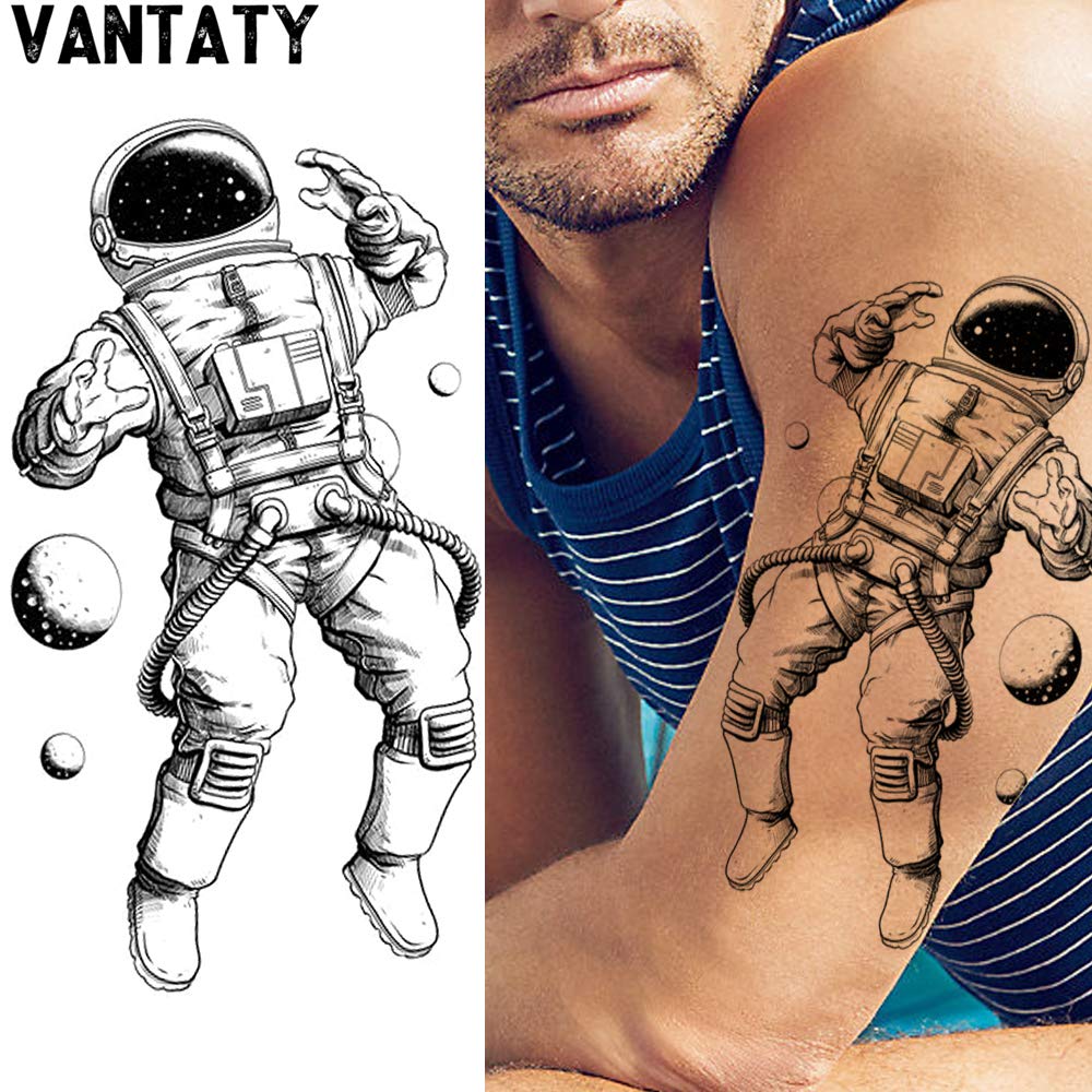 astronaut tattoos for men 0038