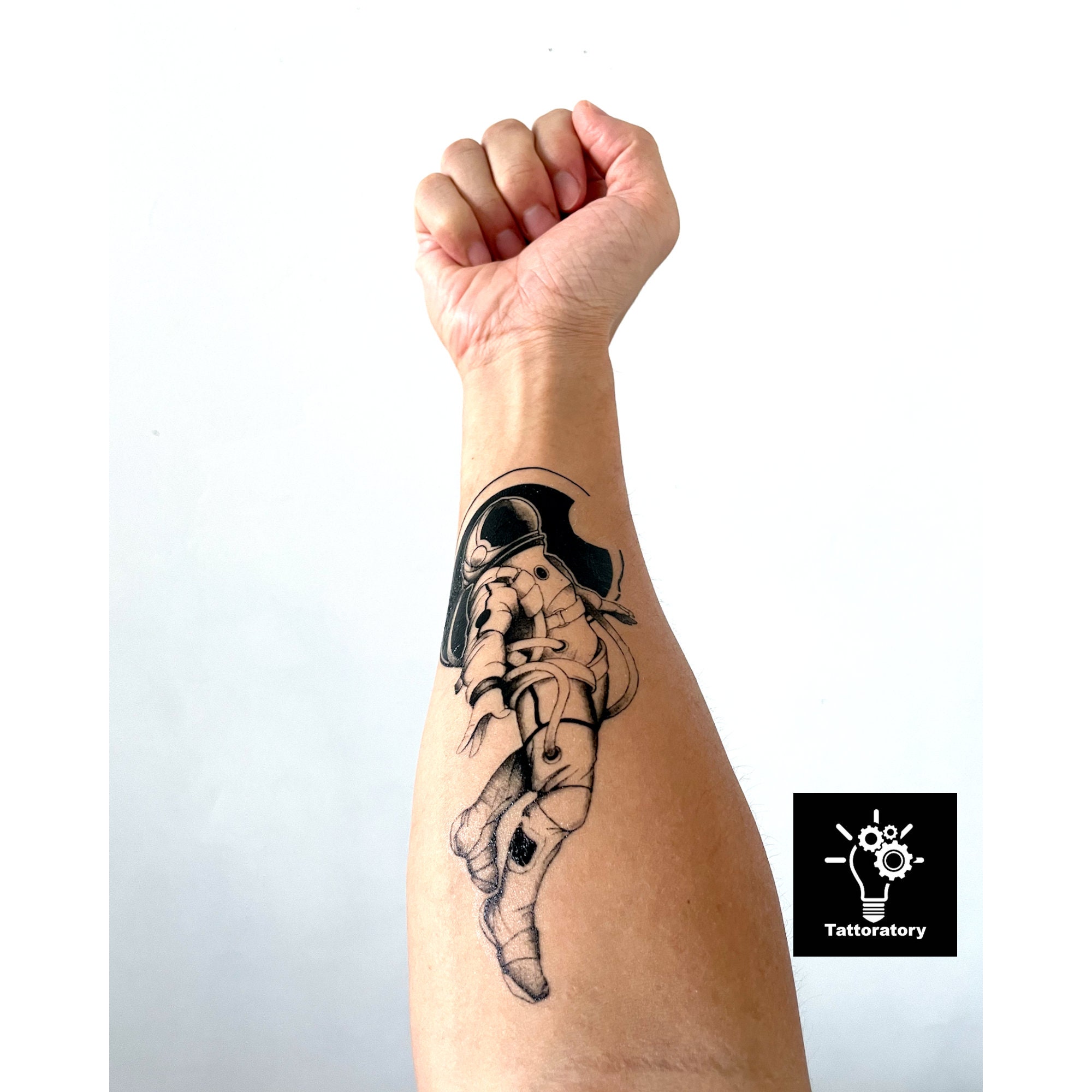 astronaut tattoos for men 0062