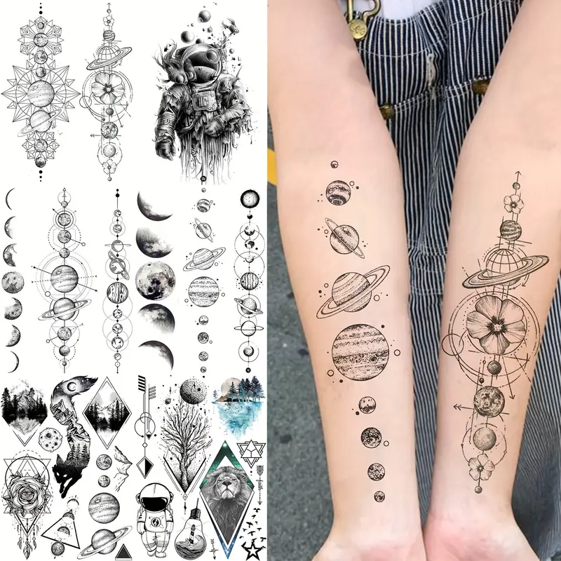 astronaut tattoos for men 0090