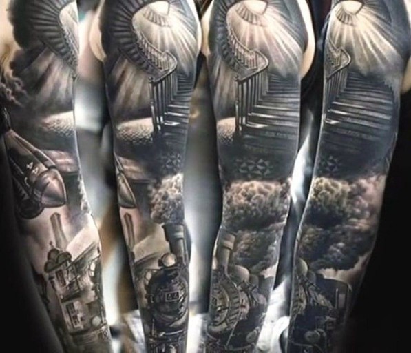 Aviation tattoos for men 0014