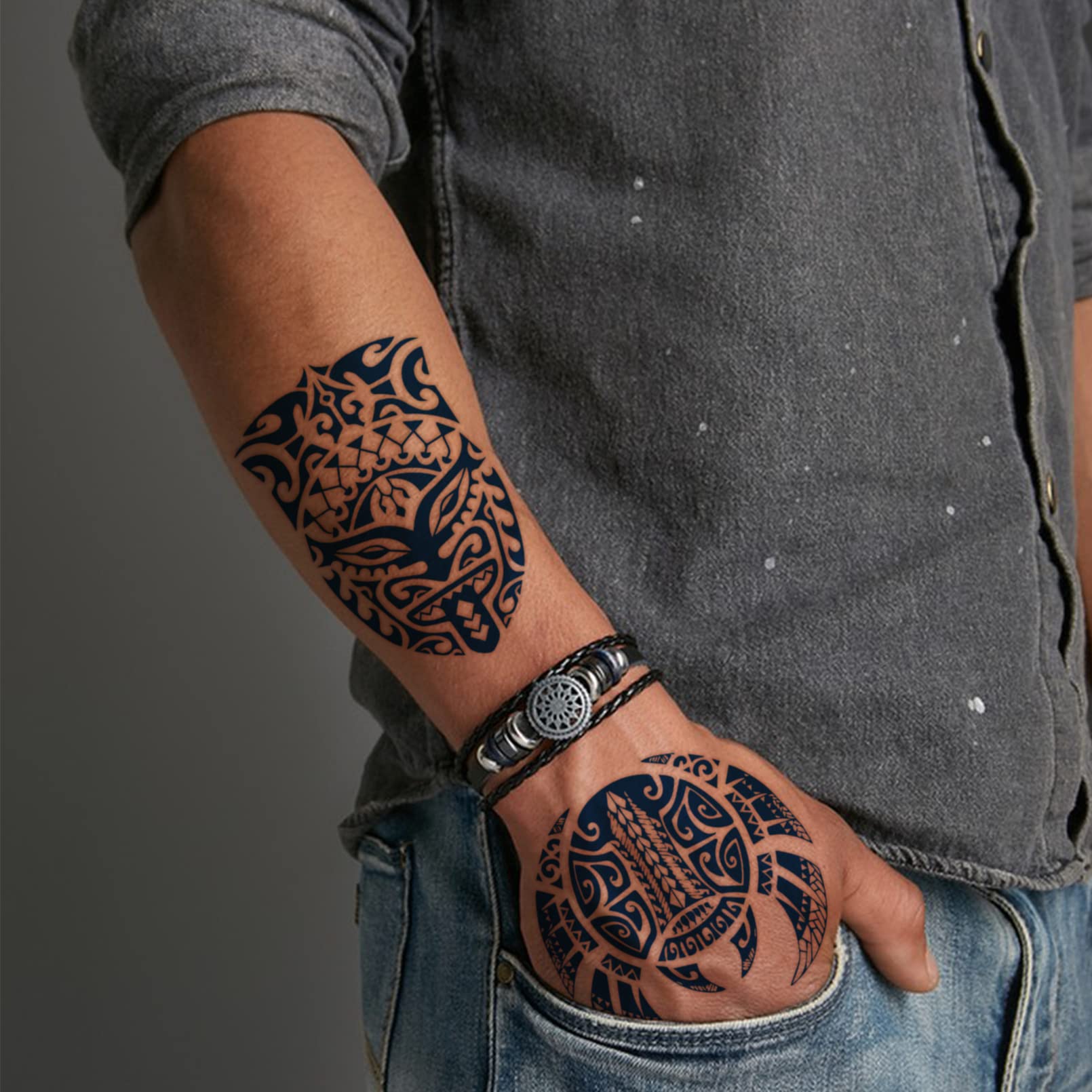 aztec forearm tattoos for men 0034