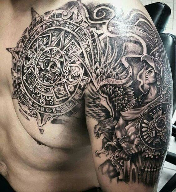 Aztec tattoos for men 0052